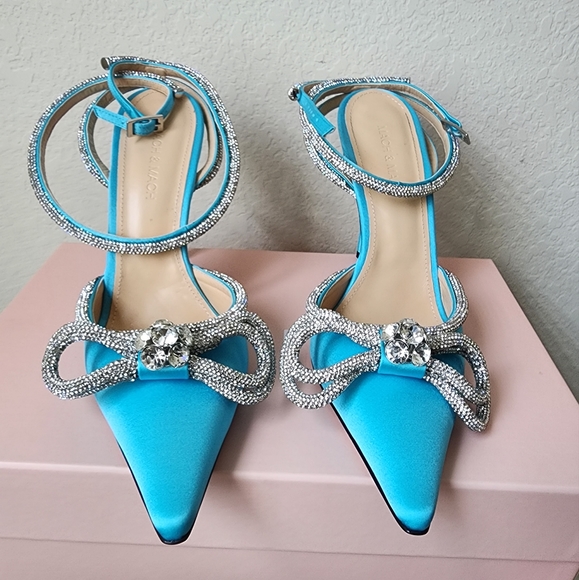 Ocean Blue Mach & Mach Double Bow - Picture 1 of 12